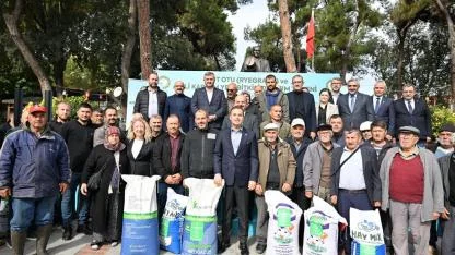 Balıkesir Büyükşehirden 2 bin üreticiye yem bitkisi desteği