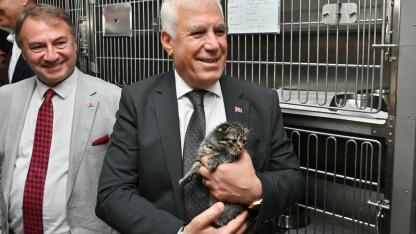 Bursa Büyükşehir'den sokak hayvanlarına şefkat eli