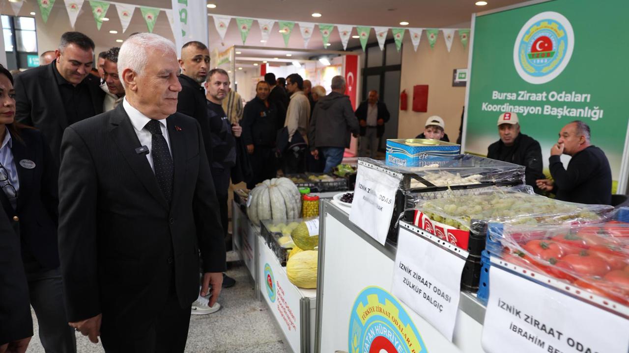 Bursa&#039;da Başkan Bozbey Agrogreen Tarım Fuarı&#039;nı ziyaret etti