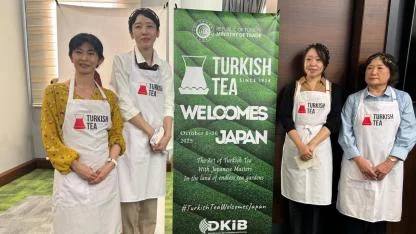 Japonlar Türk çayını demlemeyi öğrendi