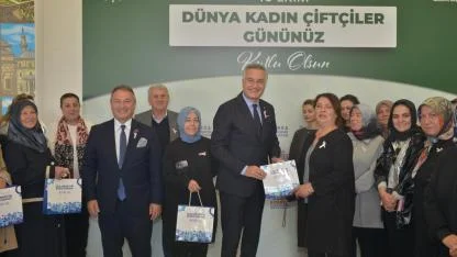 Bursa Büyükşehir çiftçi kadınlarla buluştu