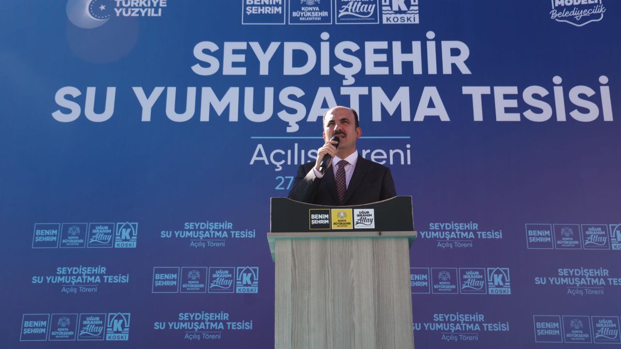 Seydişehir’in su sorunu 65 milyon liralık yatırımla çözüldü