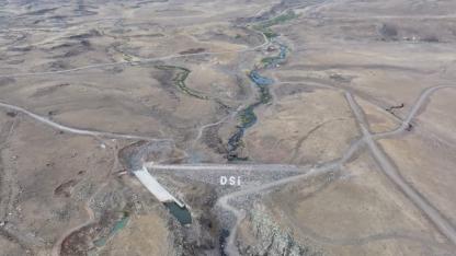 Ağrı Derecek Barajı tarıma can suyu olmak için gün sayıyor