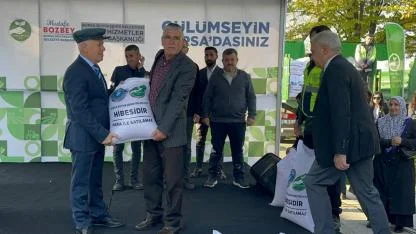Bursa Büyükşehir'den çiftçilere 47 ton buğday tohumu desteği