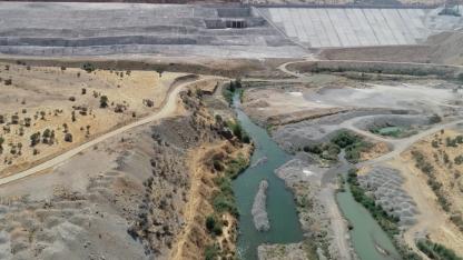 Çermik Kale Barajı 139 bin dekar alanı sulamaya hazır