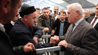 Bursa Büyükşehirden küçükbaş besicisine yem ve aşı desteği