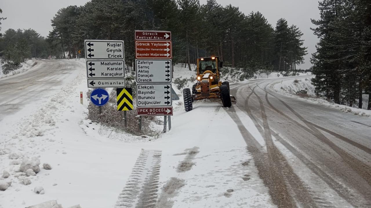 Bursa Büyükşehir tüm birimleriyle "kar teyakkuzu"nda
