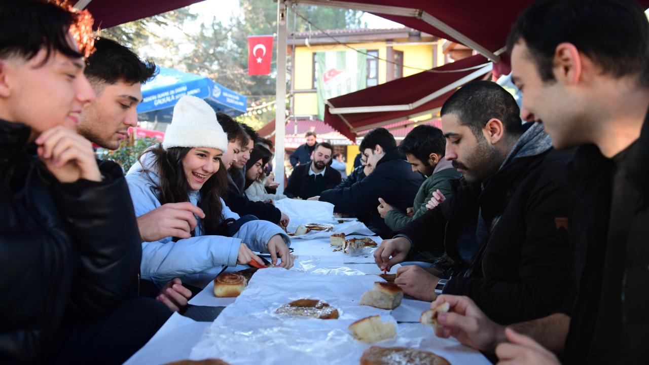 Bursa'daki üniversite öğrencilerine lezzet turu