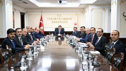 Konya protokolü Ankara’da Bakan Yumaklı'yı ziyaret etti