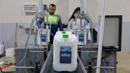 Bursa Büyükşehir gübre tesisinde AdBlue üretti