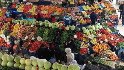 Gıda fiyatları aylık enflasyonun 2 katından fazla arttı