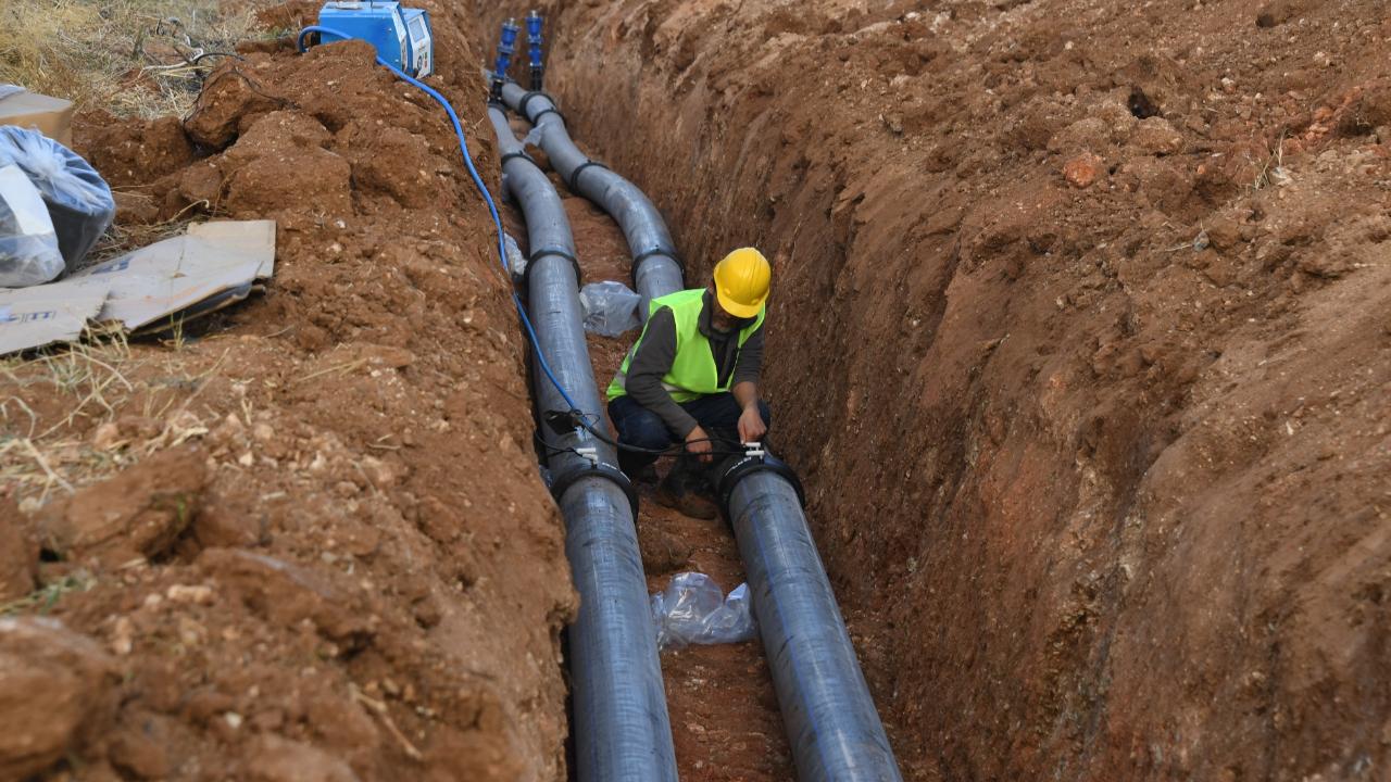 Konya Büyükşehirden 282 km yeni su ve kanalizasyon şebekesi
