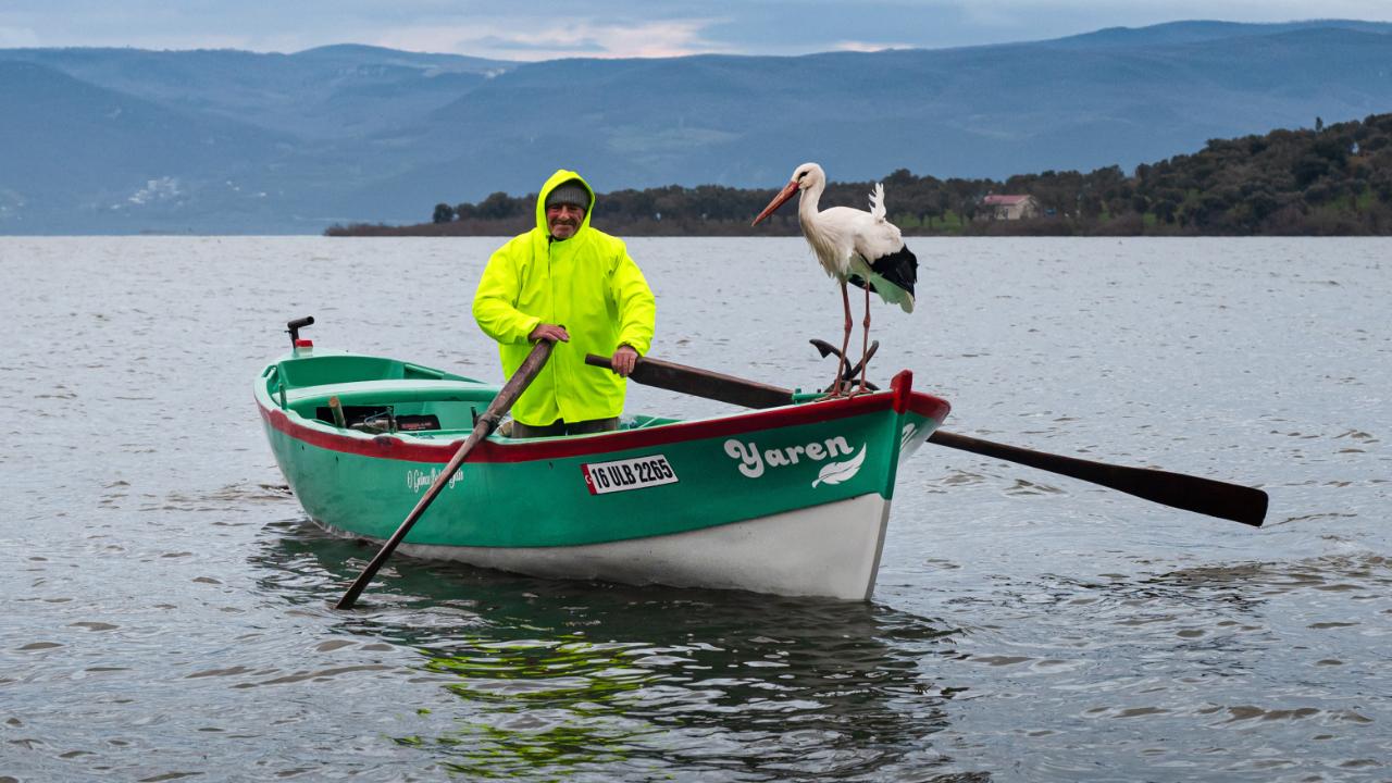 Adem Amca'nın kayığına konunca Yaren olduğu anlaşıldı