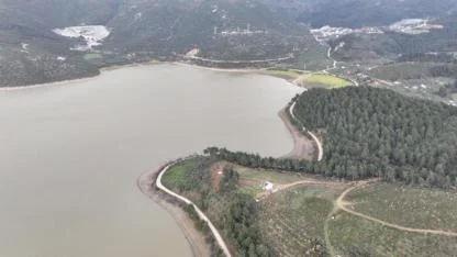 Bursa Ovası'nı sulayan Gölbaşı göletinde sevindirici gelişme