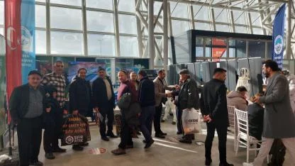 "Çiftçi dostu belediye"nin Tarım Fuarı'nda standı ilgi gördü