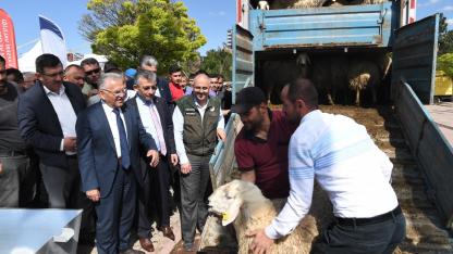 Kayseri Büyükşehir'den tarıma 119 milyon liralık yatırım