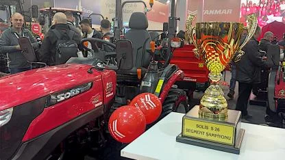 Yanmar Turkey, yeni traktörleriyle İzmir Tarım Fuarı'nda