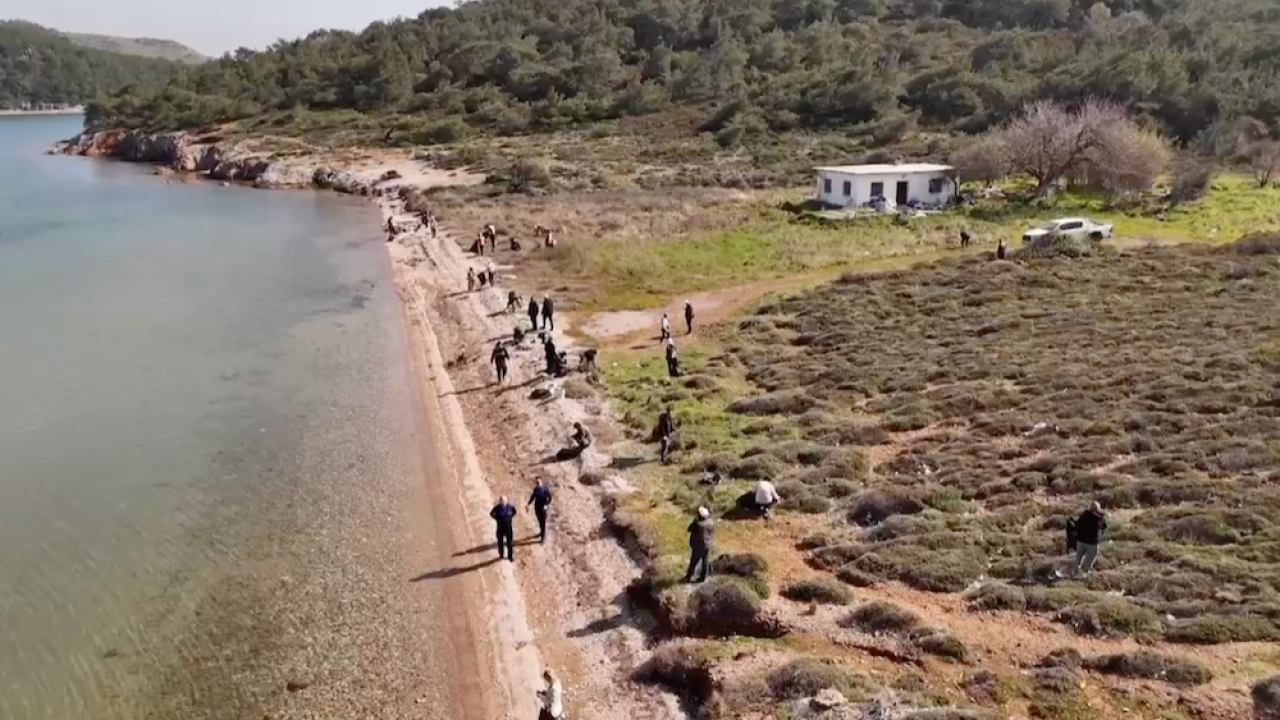 Ayvalık kıyılarının kirlilik haritası çıkarılıyor