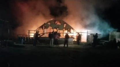 Bursa'da yangında 250 tavuk, 150 civciv, 180 kaz telef oldu