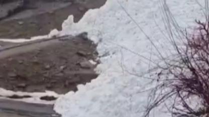 Çağ evleri adeta teğet geçti; büyük tehlike atlatıldı