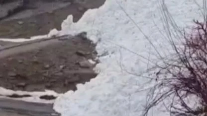 Çağ evleri adeta teğet geçti; büyük tehlike atlatıldı