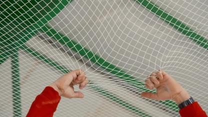 Hayvancılık işletmelerinde kuş filesi ile yüzde 100 biyogüvenlik sağlanabiliyor