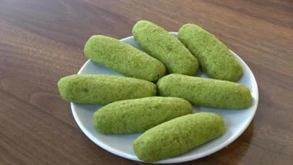 Tescilli Antep fıstıklı kurabiyede bayram telaşı