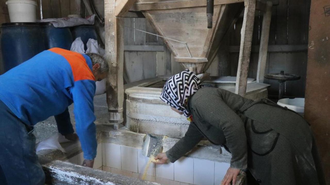 Yıllara meydan okuyan su değirmeni 15 asırdır dönüyor