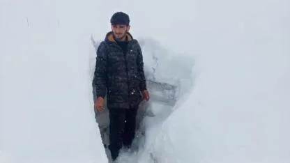 "Burası Kuzey Kutbu falan değil Ağrı'nın Dedebulak köyü"