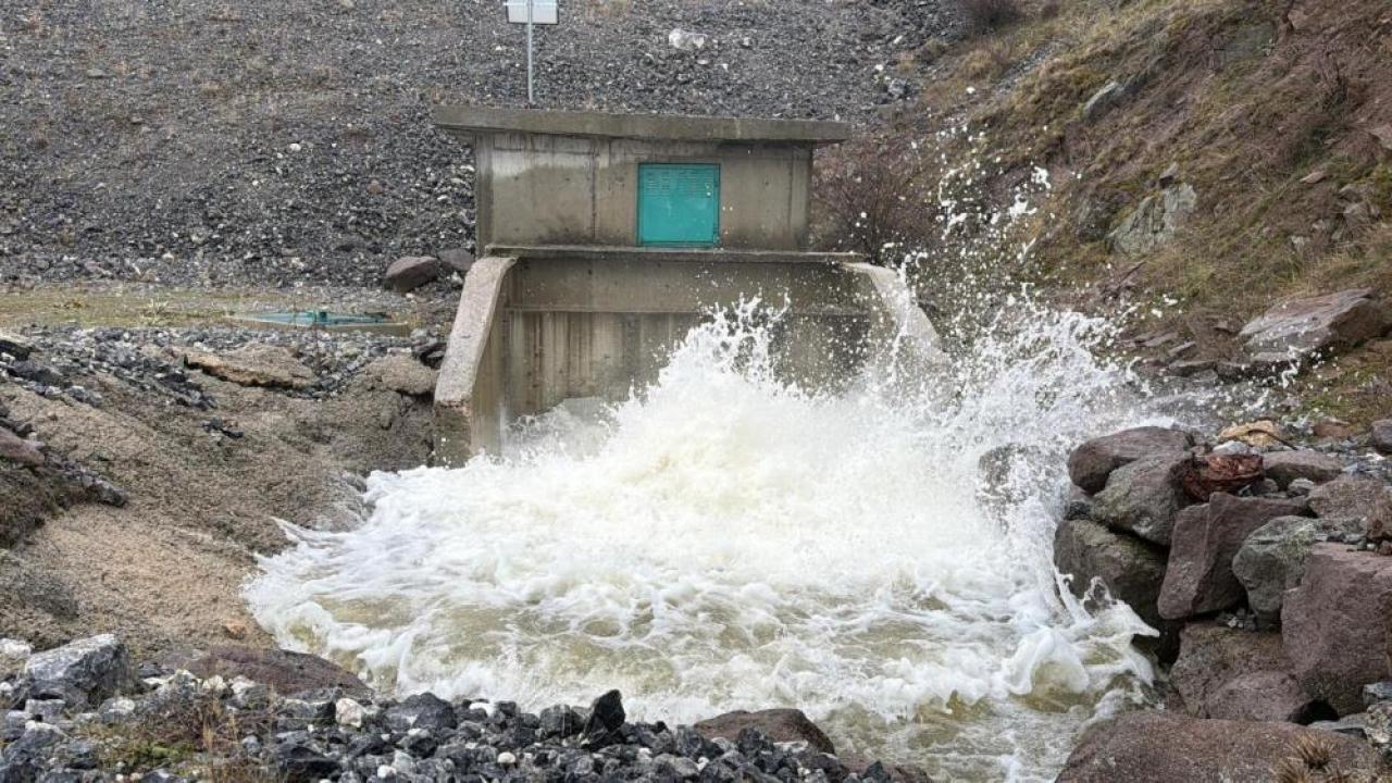 Eber Gölü'ne çok önemli bir su akışı daha sağlandı