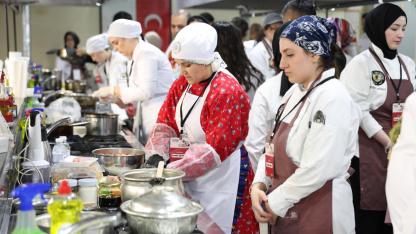 Hem heyecanlı hem iştah açıcı yarışma Konya'da başladı