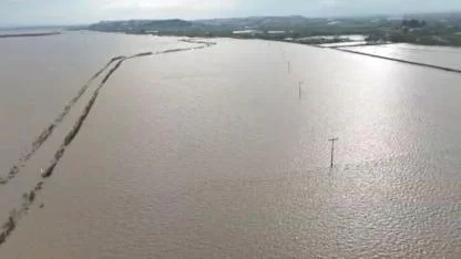 Karacabey Ovası sular altında; binlerce dönüm ekilemeyecek