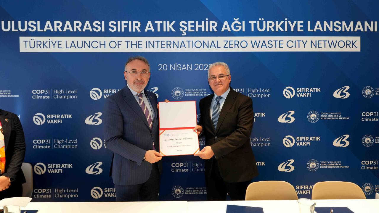 Karatay Uluslararası Sıfır Atık Şehir Ağı'na dahil edildi