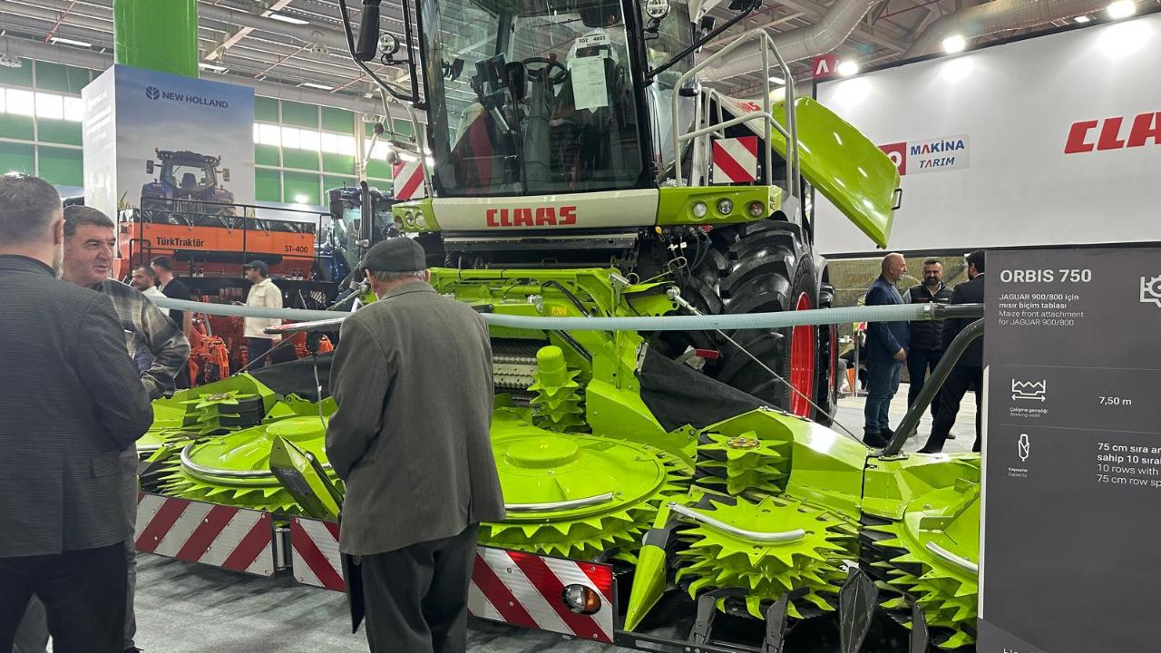 Tarım fuarının en pahalı makinesi; fiyatı dudak uçuklatıyor