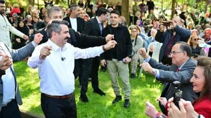 Baharın gelişi Yıldırım'da Hıdırellez coşkusuyla kutlandı