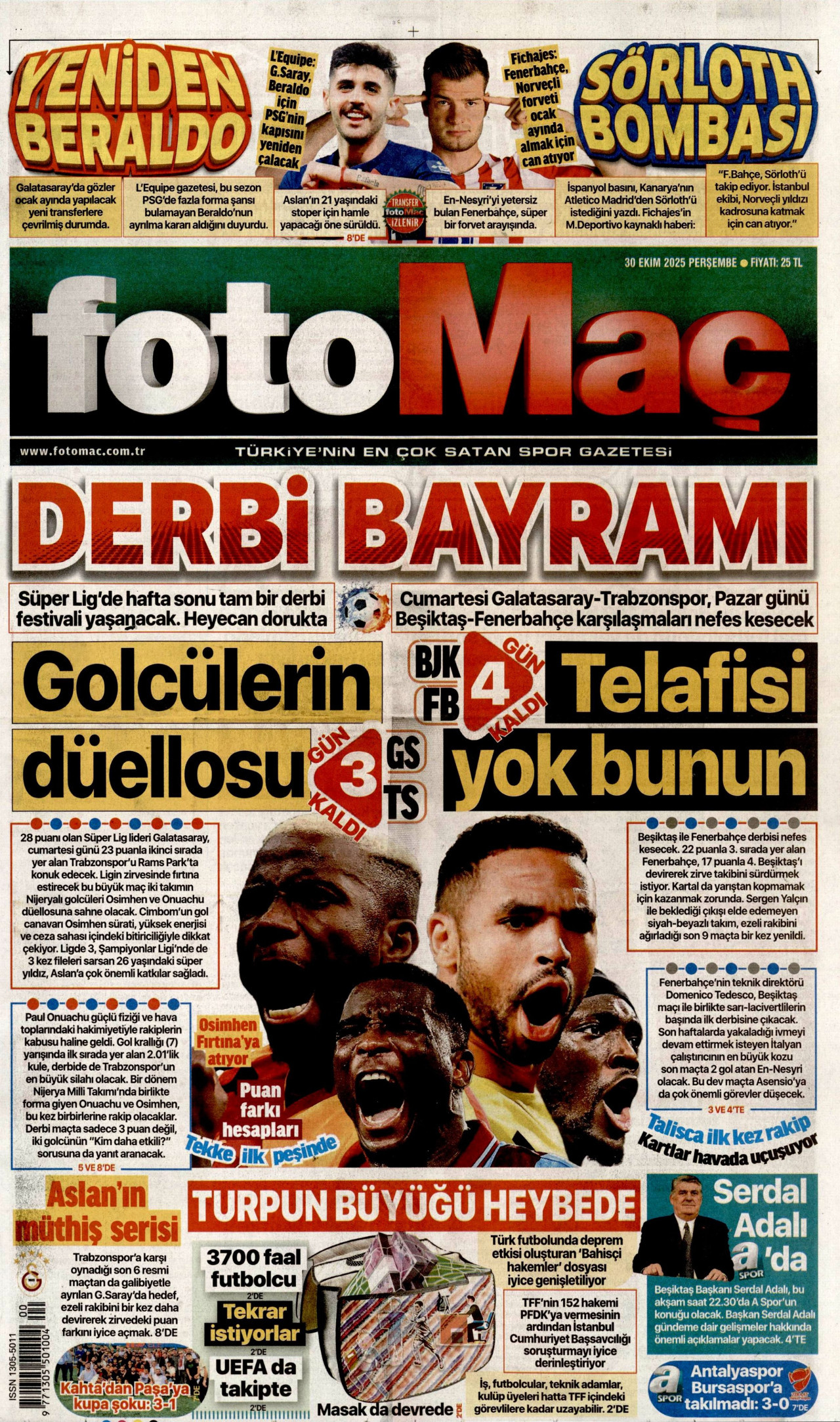 FOTOMAÇ Gazete Manşeti