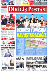 DİRİLİŞ POSTASI Gazete Manşeti