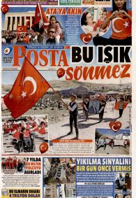 POSTA Gazete Manşeti
