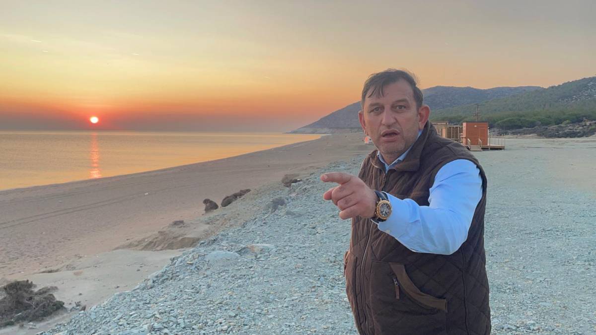 Güneşin en son battığı yere 10 bin kişilik plaj yapıldı