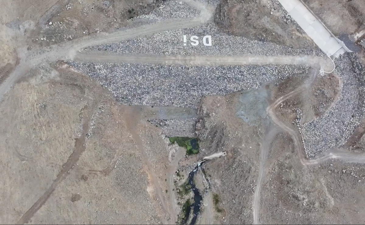 Ağrı Derecek Barajı tarıma can suyu olmak için gün sayıyor