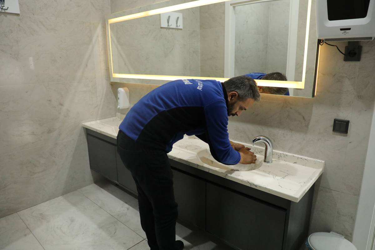 Konya Büyükşehir'den su tasarrufu ve hijyen için önemli adım