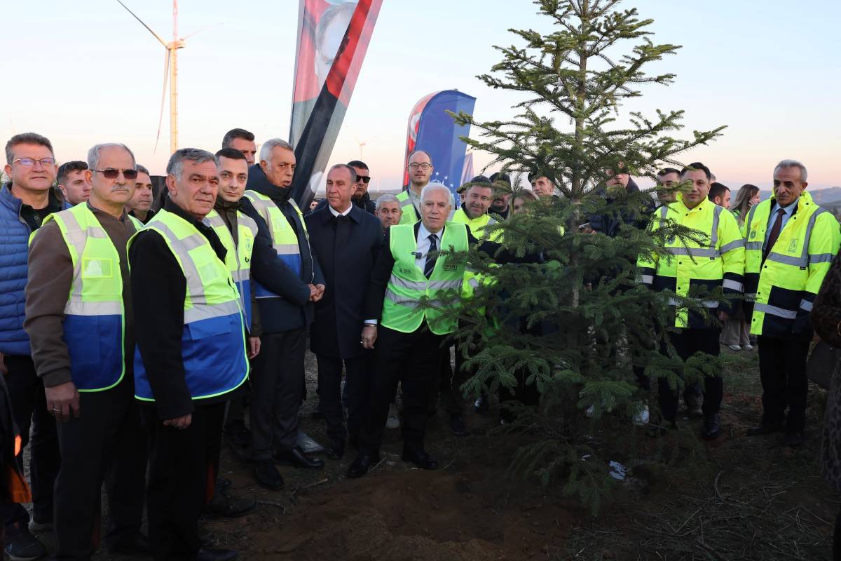 Bursa Büyükşehir çalışanları adına hatıra ormanı oluşturdu