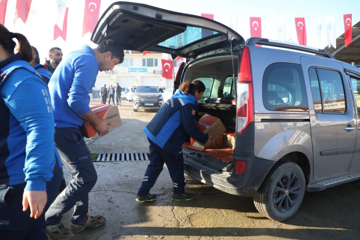 Muğla'da üreticilere tuz taşı desteği