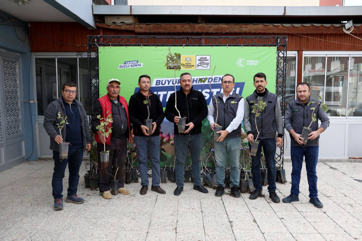 Konya Büyükşehir'in Antep fıstığı desteği 4 bin 20'ye ulaştı