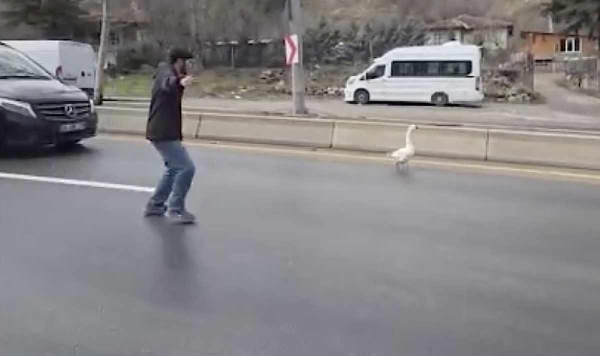 Ankara trafiğinde kovalamacalı 