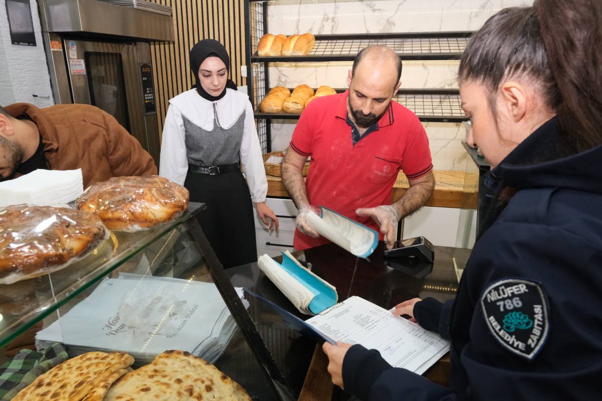 Nilüfer'de fırınlara yönelik denetimler sıklaştırıldı