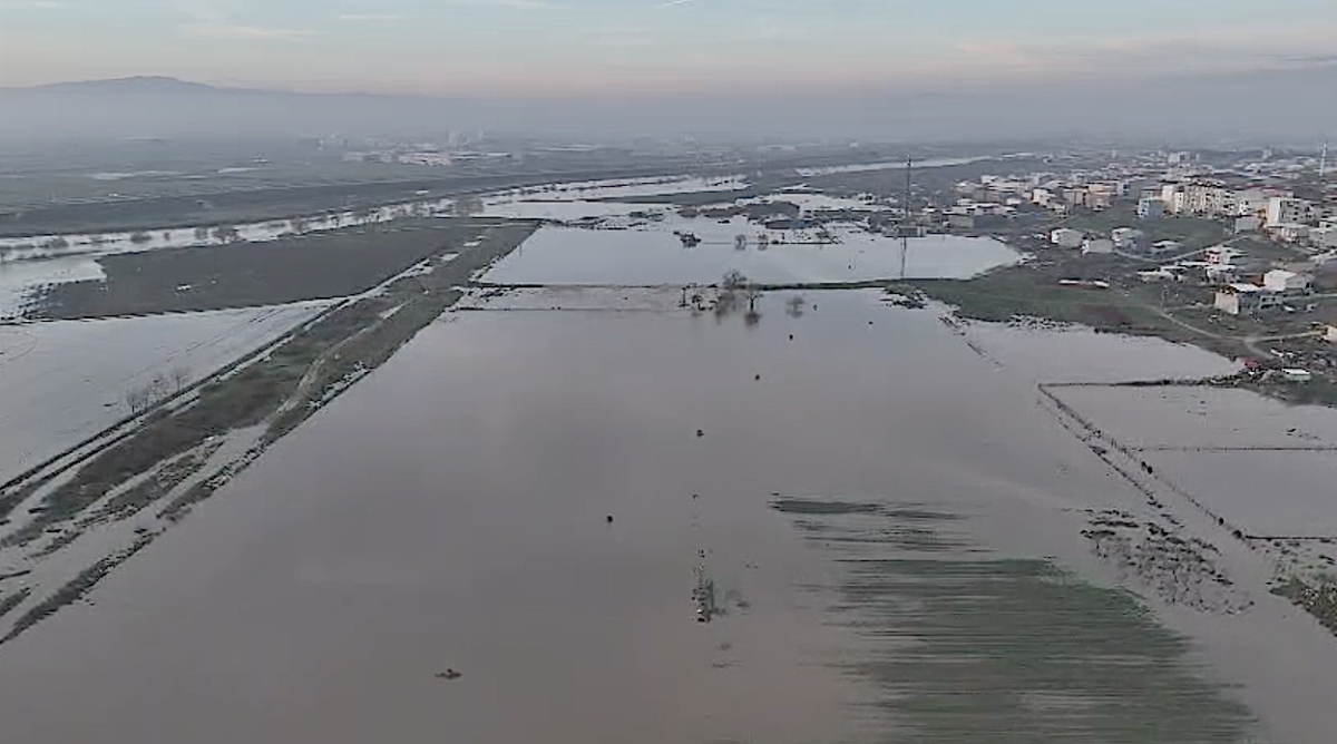 Bursa şubat yağış bereketiyle girdi