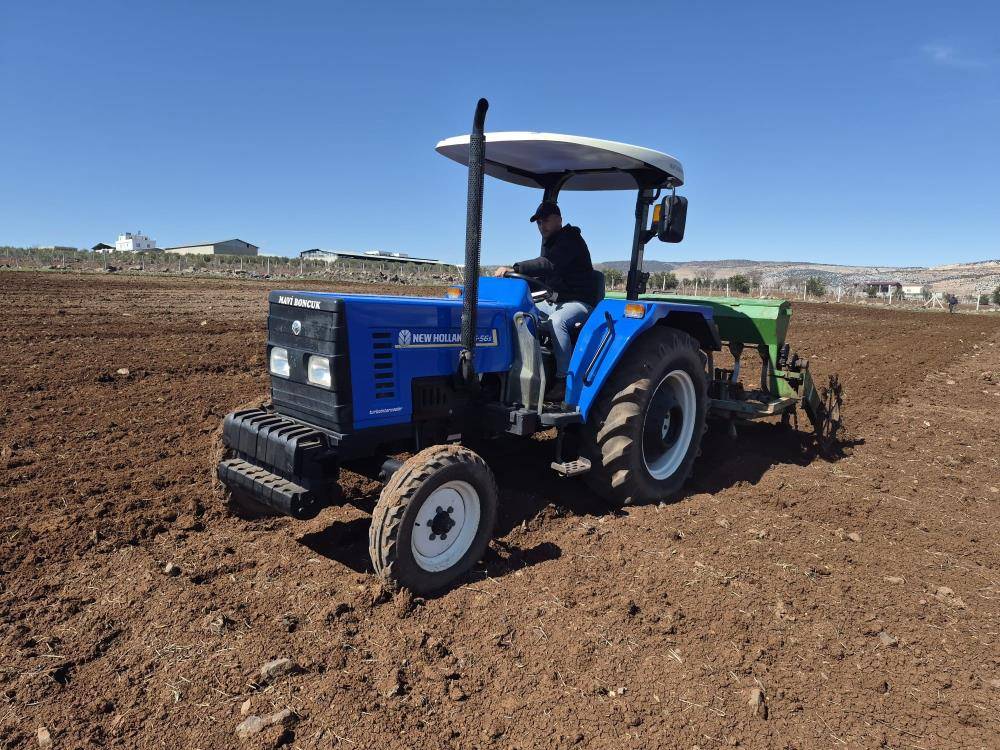 Gaziantep'te nohut ekim sezonu açıldı