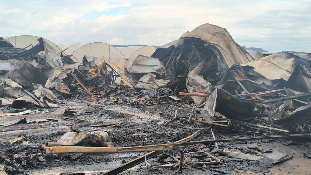 Antalya'da prefabrik yapıda yangın faciası