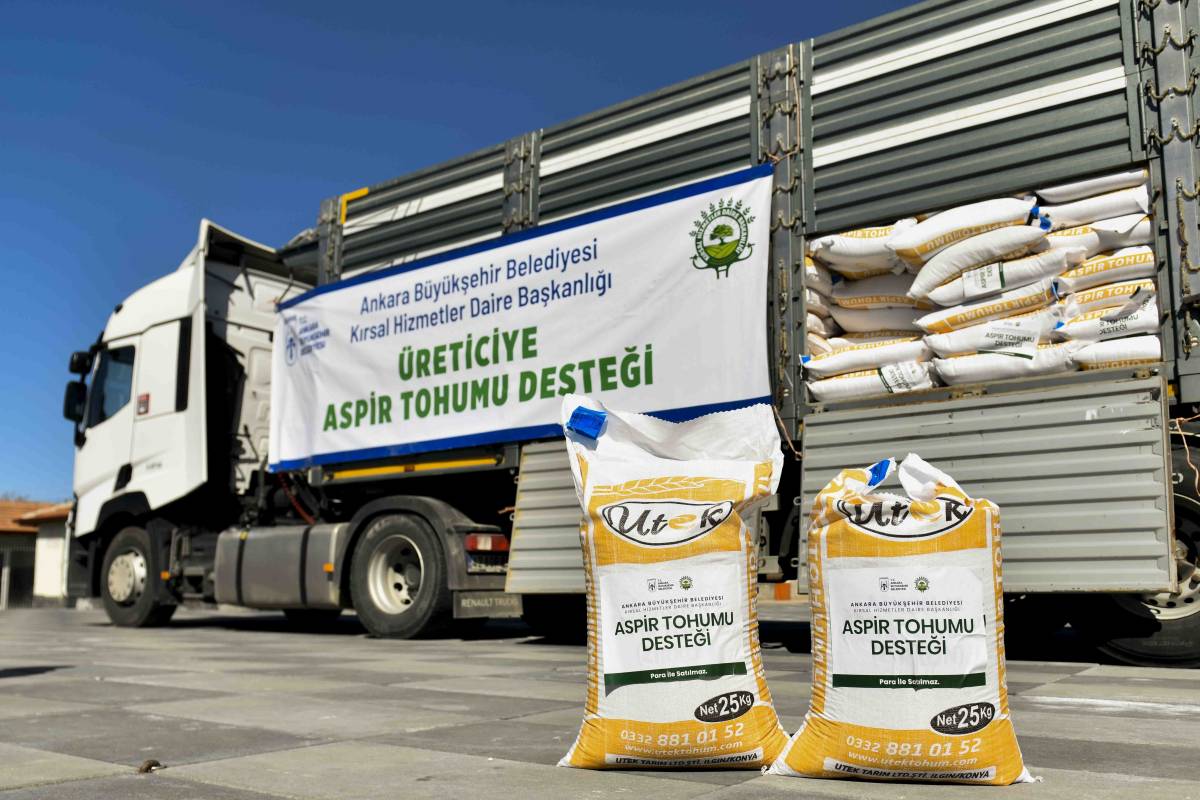 Ankara Büyükşehir tohumunu verdiği aspirin yağını çıkaracak